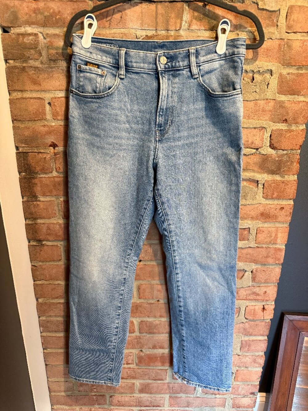 GStar Viktoria Straight leg jeans, high waisted 28